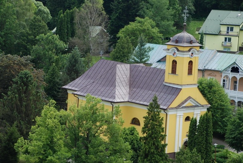 Kostol povýšenia Svätého kríža, Bardejov – kúpele
